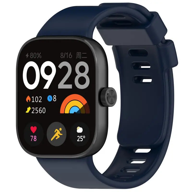 Pulseira de Silicone para Redmi Watch 4 / Xiaomi Mi Band 8 Pro