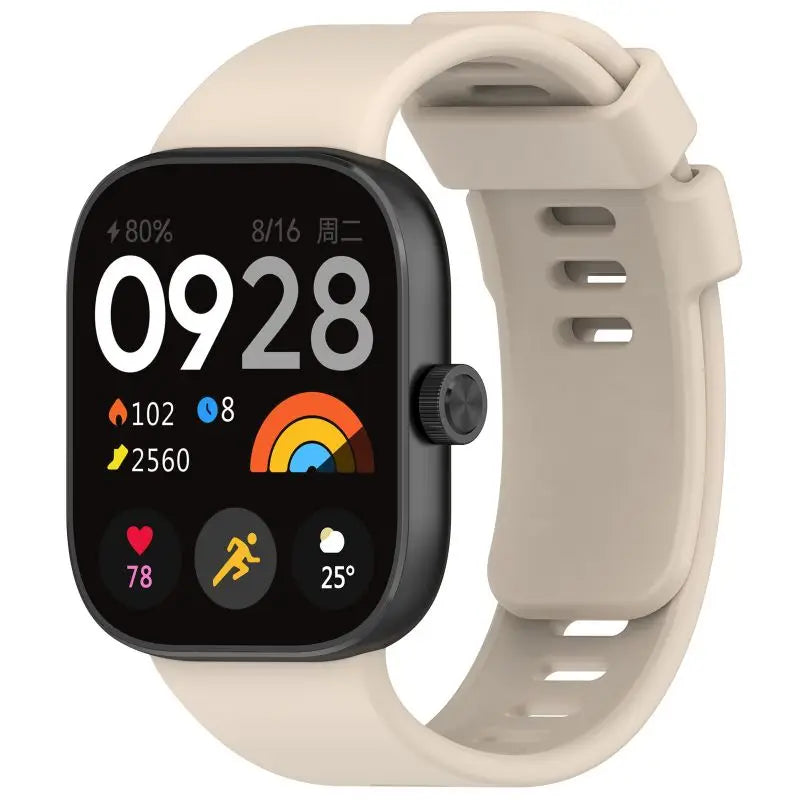 Pulseira de Silicone para Redmi Watch 4 / Xiaomi Mi Band 8 Pro