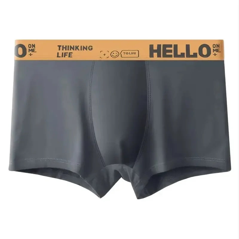 10 Peças Cueca Boxer Masculina – Moda, Conforto e Alta Elasticidade | Tecido Macio e Respirável