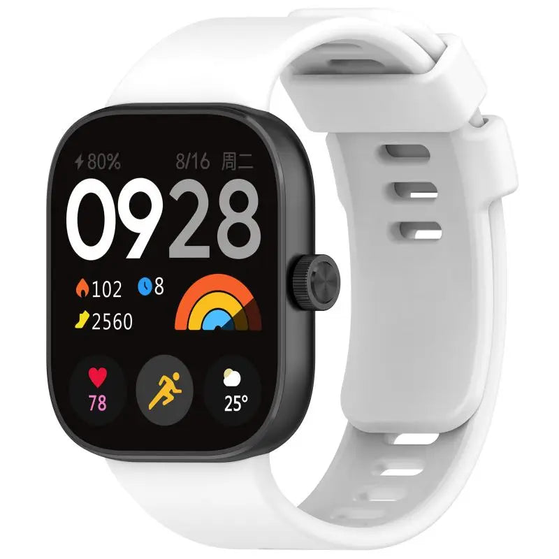 Pulseira de Silicone para Redmi Watch 4 / Xiaomi Mi Band 8 Pro