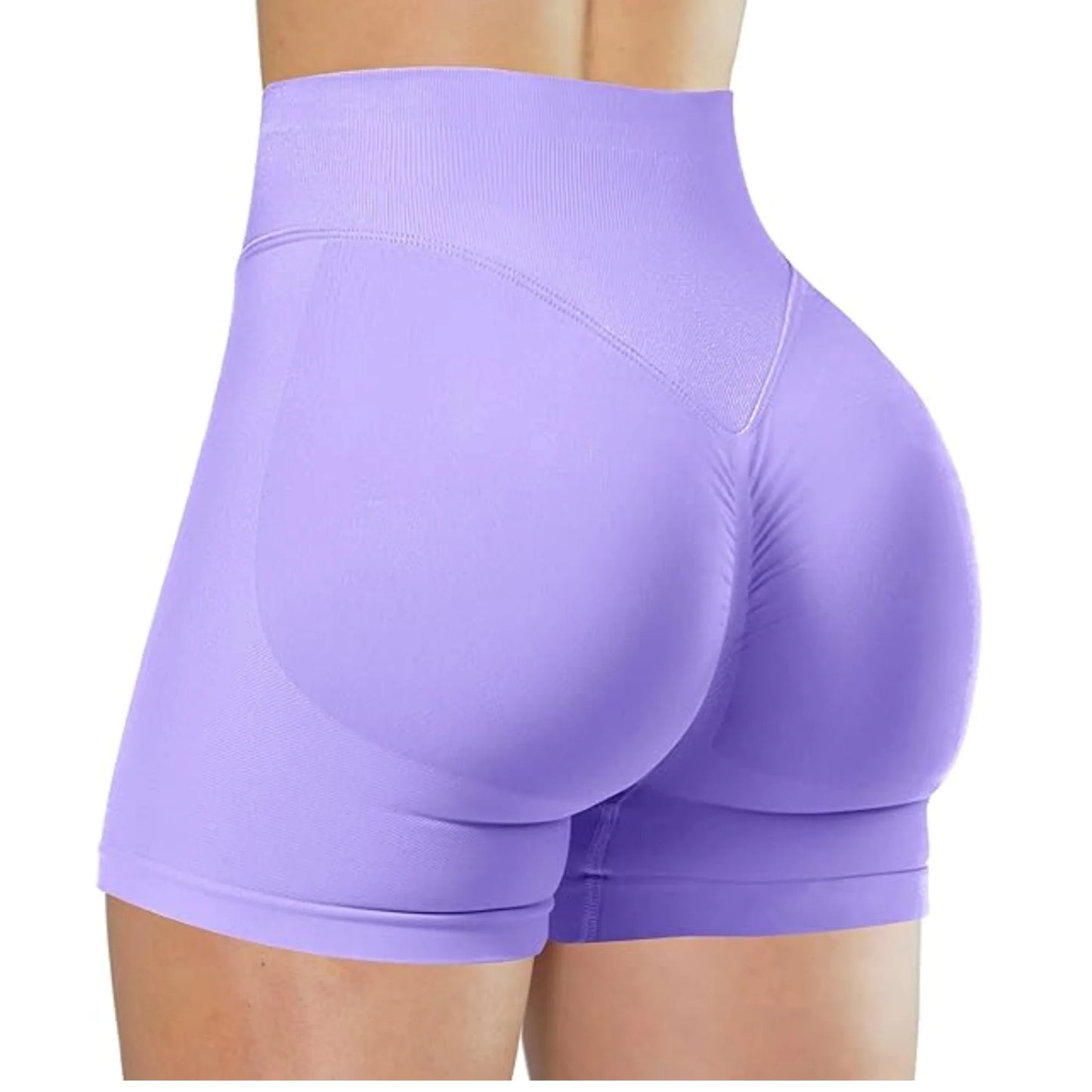 Shorts de Yoga Cintura Alta - Moda Fitness Feminina