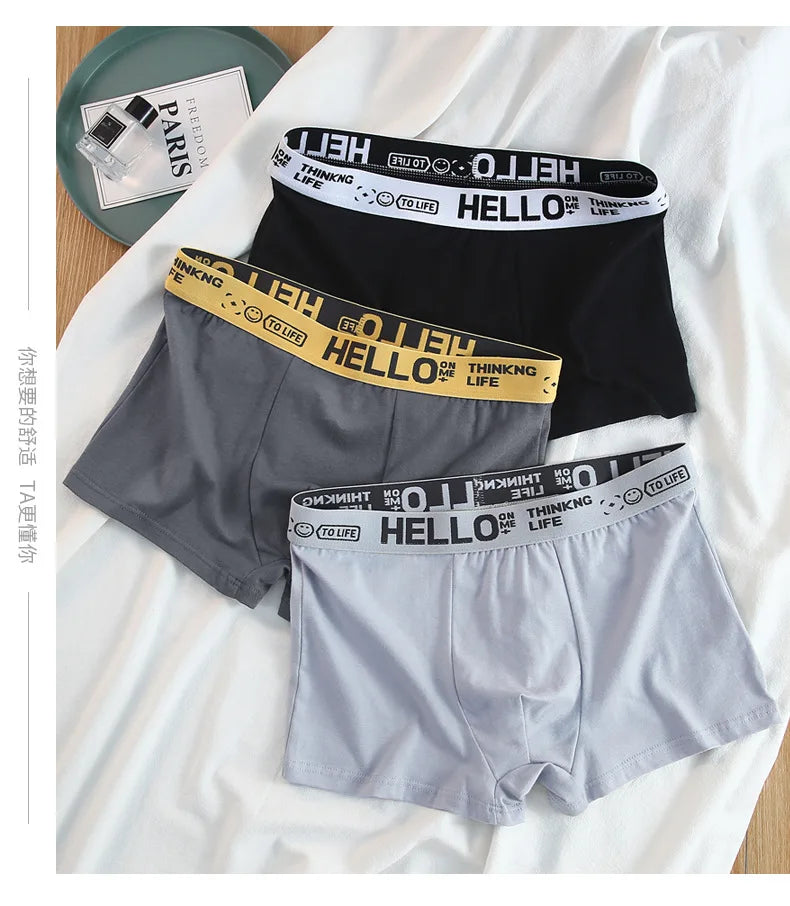 10 Peças Cueca Boxer Masculina – Moda, Conforto e Alta Elasticidade | Tecido Macio e Respirável