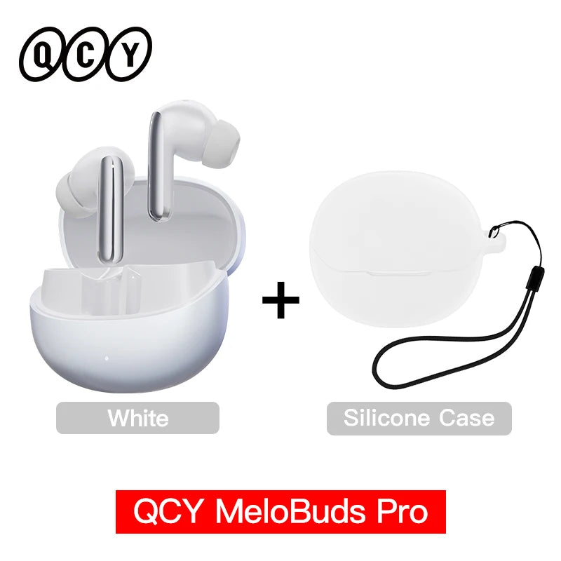 Fones de Ouvido QCY MeloBuds Pro ANC Bluetooth 5.3