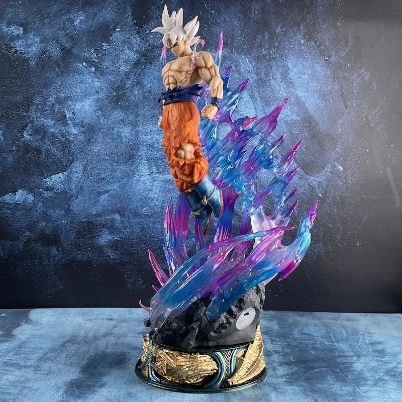 Dragon Ball Anime Figure 25cm Son Goku Ultra Instinct Super Saiyan Figure  Toy Gift