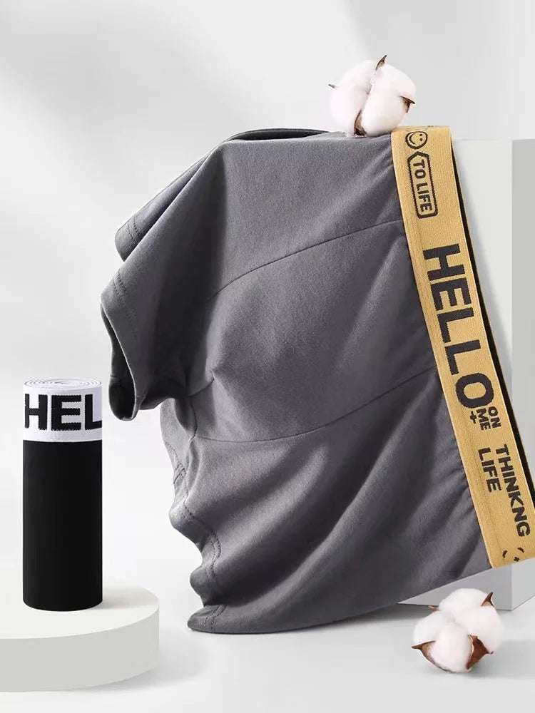 10 Peças Cueca Boxer Masculina – Moda, Conforto e Alta Elasticidade | Tecido Macio e Respirável