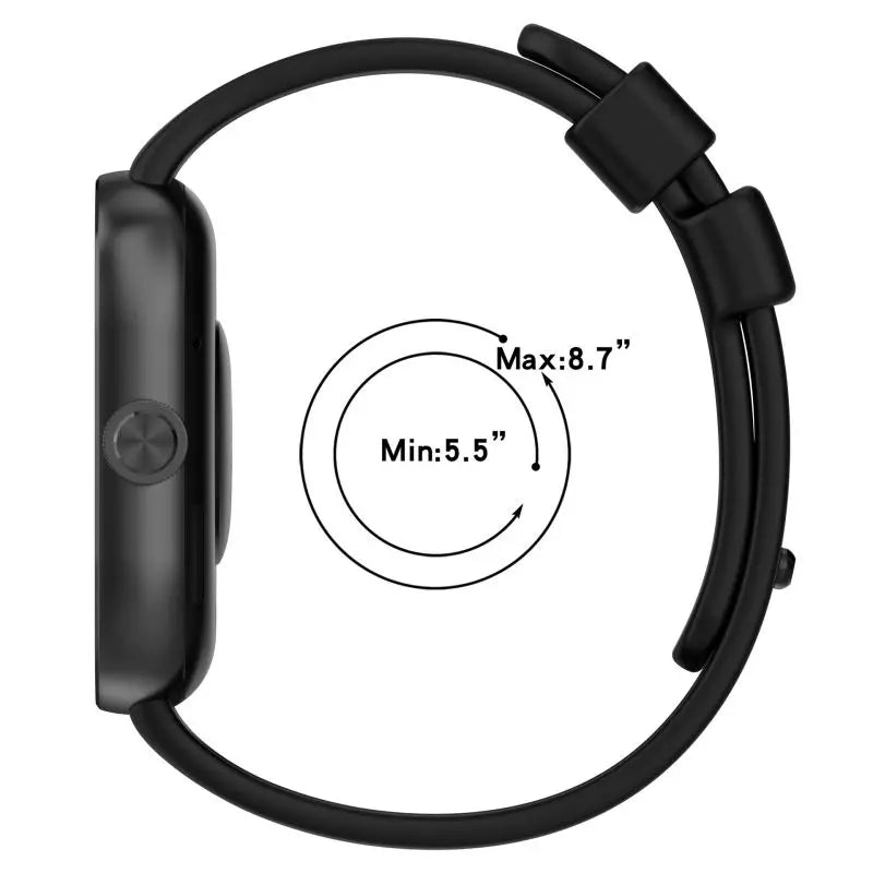 Pulseira de Silicone para Redmi Watch 4 / Xiaomi Mi Band 8 Pro
