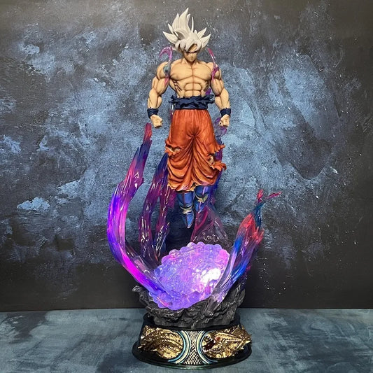 Dragon Ball Anime Figure 25cm Son Goku Ultra Instinct Super Saiyan Figure  Toy Gift