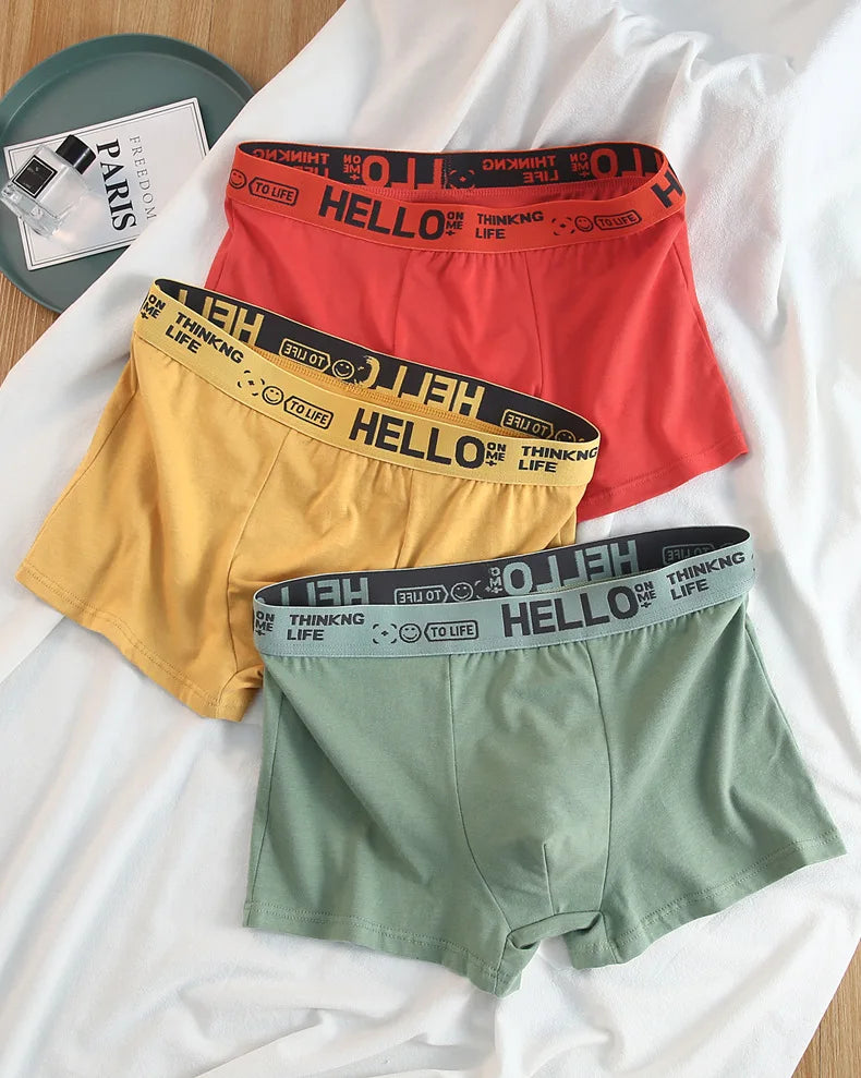 10 Peças Cueca Boxer Masculina – Moda, Conforto e Alta Elasticidade | Tecido Macio e Respirável