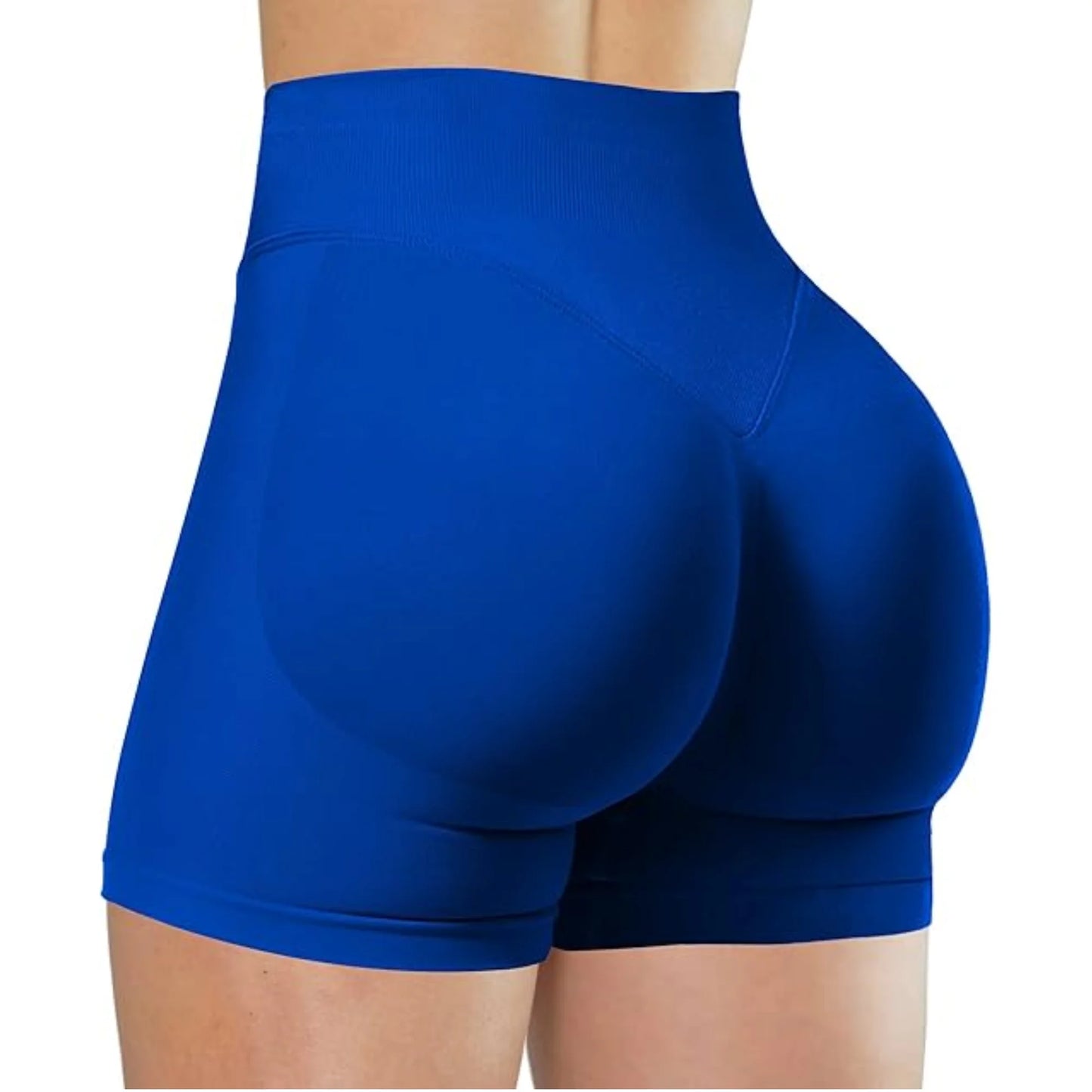 Shorts de Yoga Cintura Alta - Moda Fitness Feminina