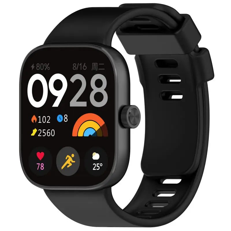 Pulseira de Silicone para Redmi Watch 4 / Xiaomi Mi Band 8 Pro