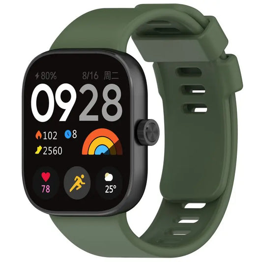 Pulseira de Silicone para Redmi Watch 4 / Xiaomi Mi Band 8 Pro