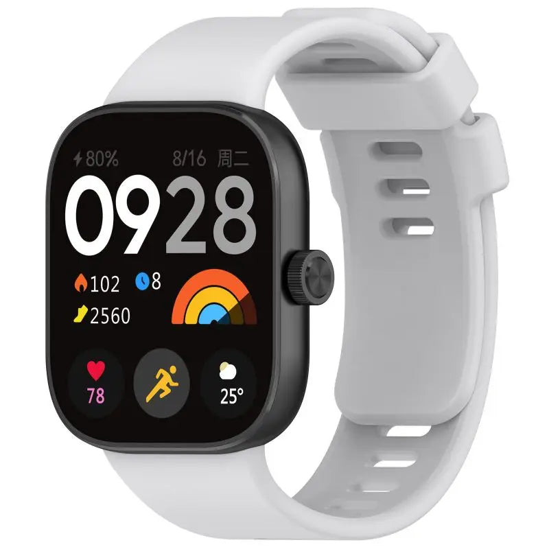Pulseira de Silicone para Redmi Watch 4 / Xiaomi Mi Band 8 Pro