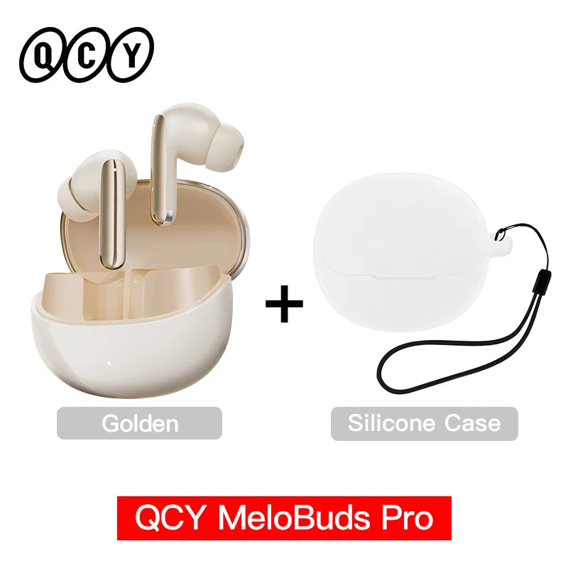 Fones de Ouvido QCY MeloBuds Pro ANC Bluetooth 5.3