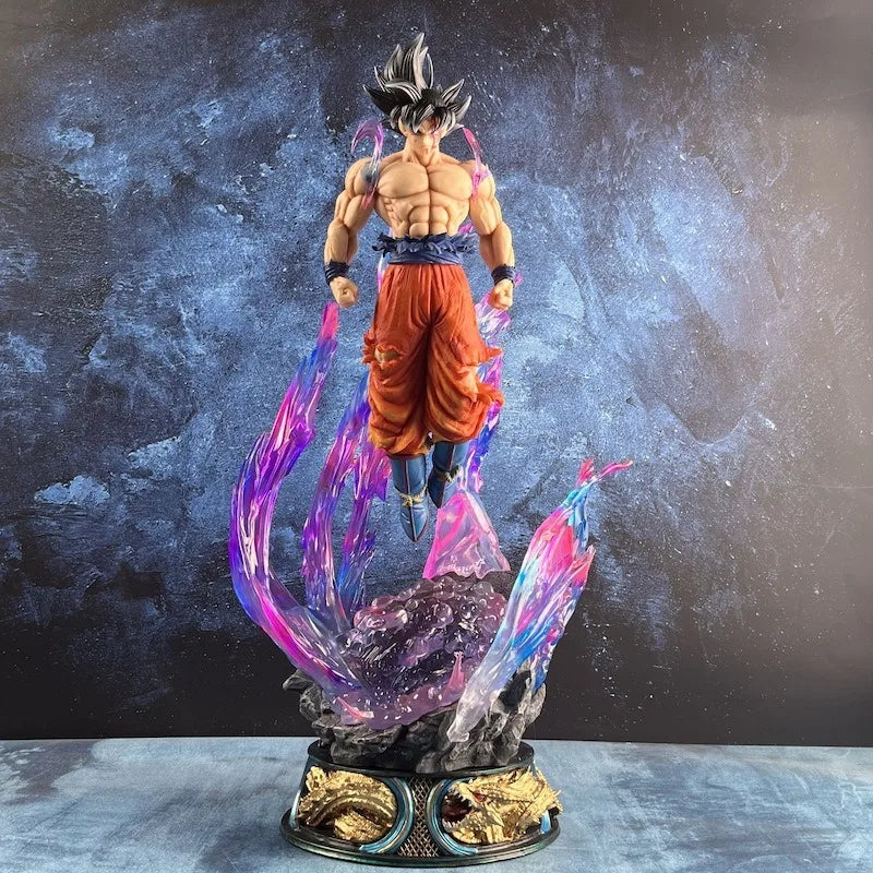 Dragon Ball Anime Figure 25cm Son Goku Ultra Instinct Super Saiyan Figure  Toy Gift