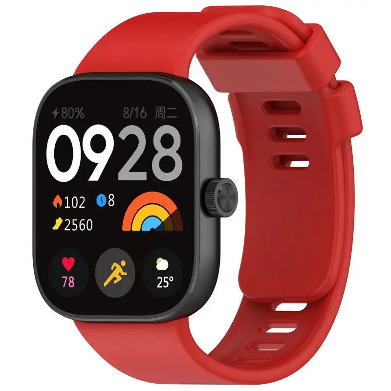 Pulseira de Silicone para Redmi Watch 4 / Xiaomi Mi Band 8 Pro