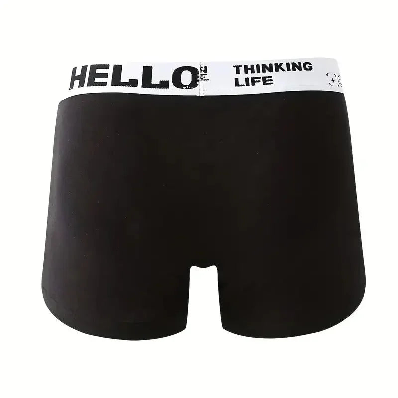 10 Peças Cueca Boxer Masculina – Moda, Conforto e Alta Elasticidade | Tecido Macio e Respirável