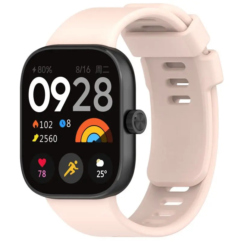 Pulseira de Silicone para Redmi Watch 4 / Xiaomi Mi Band 8 Pro