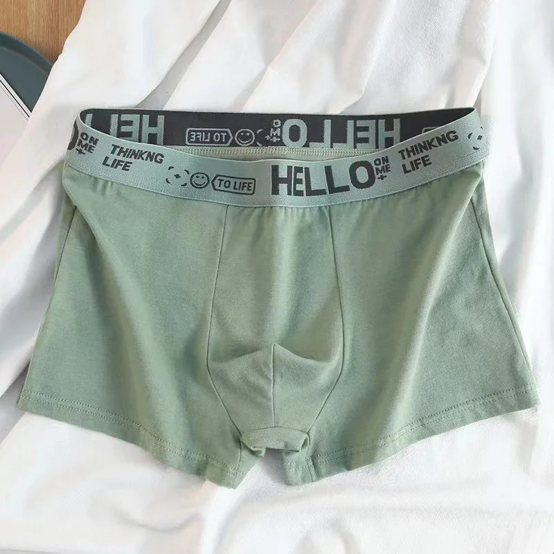 10 Peças Cueca Boxer Masculina – Moda, Conforto e Alta Elasticidade | Tecido Macio e Respirável