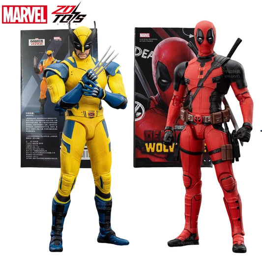 ZD Toys - Deadpool & Wolverine Action figures - Deadpool Boxed Wolverine Collection Adult Action Figures