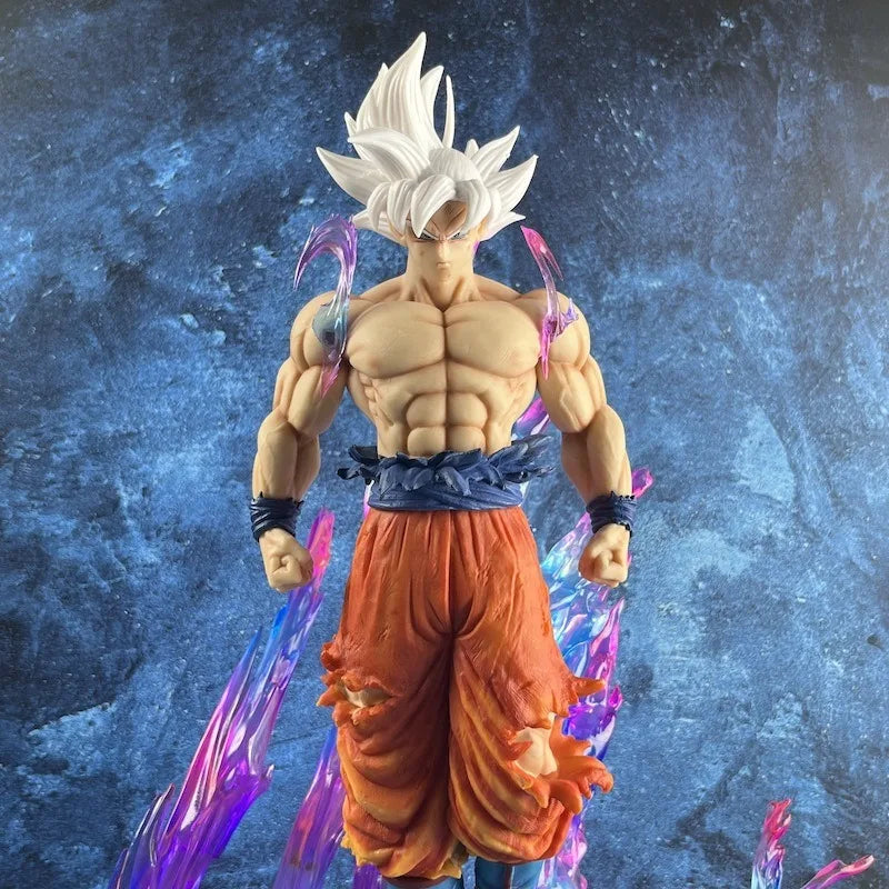 Dragon Ball Anime Figure 25cm Son Goku Ultra Instinct Super Saiyan Figure  Toy Gift