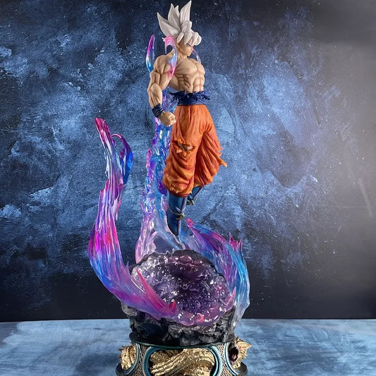 Dragon Ball Anime Figure 25cm Son Goku Ultra Instinct Super Saiyan Figure  Toy Gift