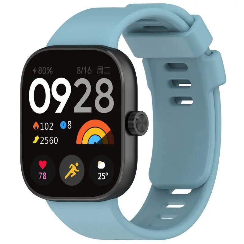 Pulseira de Silicone para Redmi Watch 4 / Xiaomi Mi Band 8 Pro