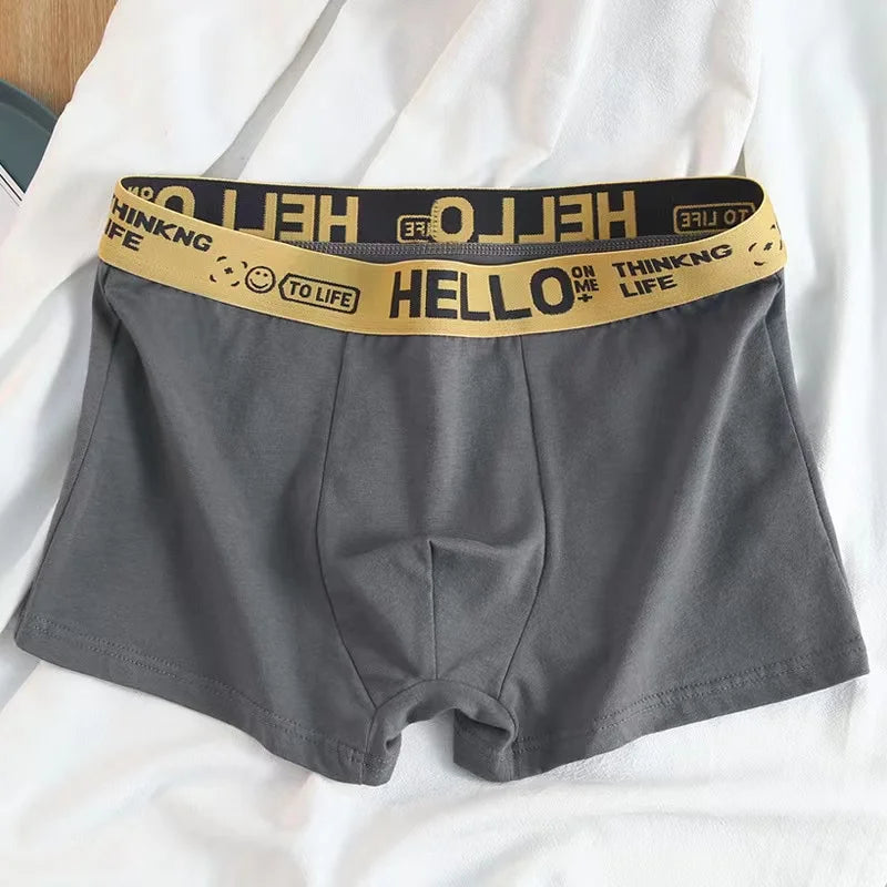 10 Peças Cueca Boxer Masculina – Moda, Conforto e Alta Elasticidade | Tecido Macio e Respirável