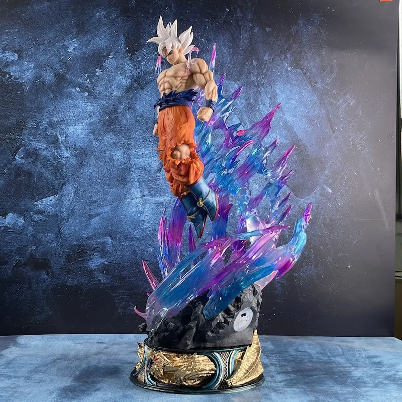 Dragon Ball Anime Figure 25cm Son Goku Ultra Instinct Super Saiyan Figure  Toy Gift