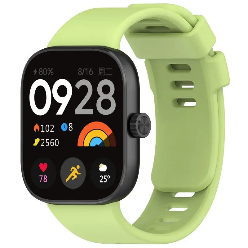 Pulseira de Silicone para Redmi Watch 4 / Xiaomi Mi Band 8 Pro