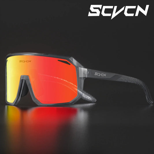 Óculos de ciclismo SCVCN para bicicleta, montanha, caminhada, acampamento, golfe, óculos de sol com proteção UV400 para homens e mulheres