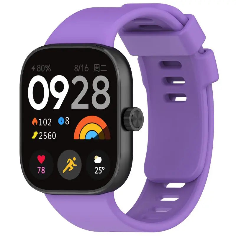 Pulseira de Silicone para Redmi Watch 4 / Xiaomi Mi Band 8 Pro