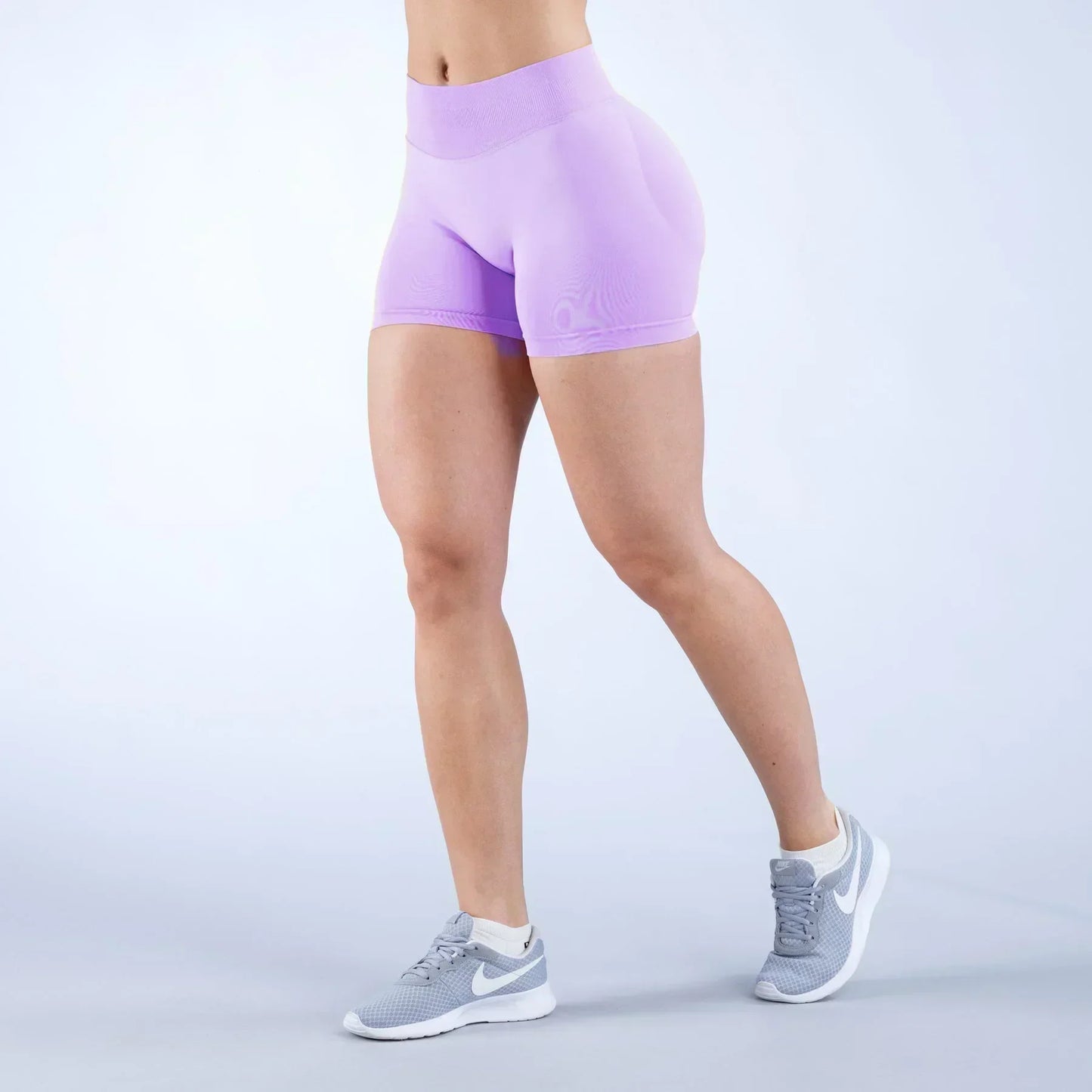 Shorts de Yoga Cintura Alta - Moda Fitness Feminina