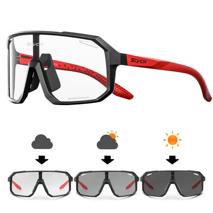 Óculos de ciclismo SCVCN para bicicleta, montanha, caminhada, acampamento, golfe, óculos de sol com proteção UV400 para homens e mulheres