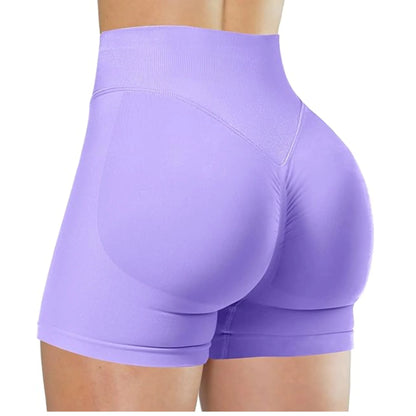 Shorts de Yoga Cintura Alta - Moda Fitness Feminina