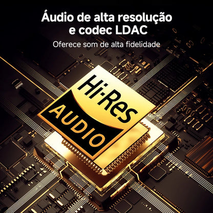 Fone de ouvido sem fio QCY H3 Pro ANC - Bluetooth 5.4