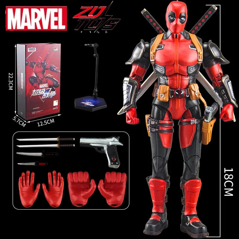 ZD Toys - Deadpool & Wolverine Action figures - Deadpool Boxed Wolverine Collection Adult Action Figures