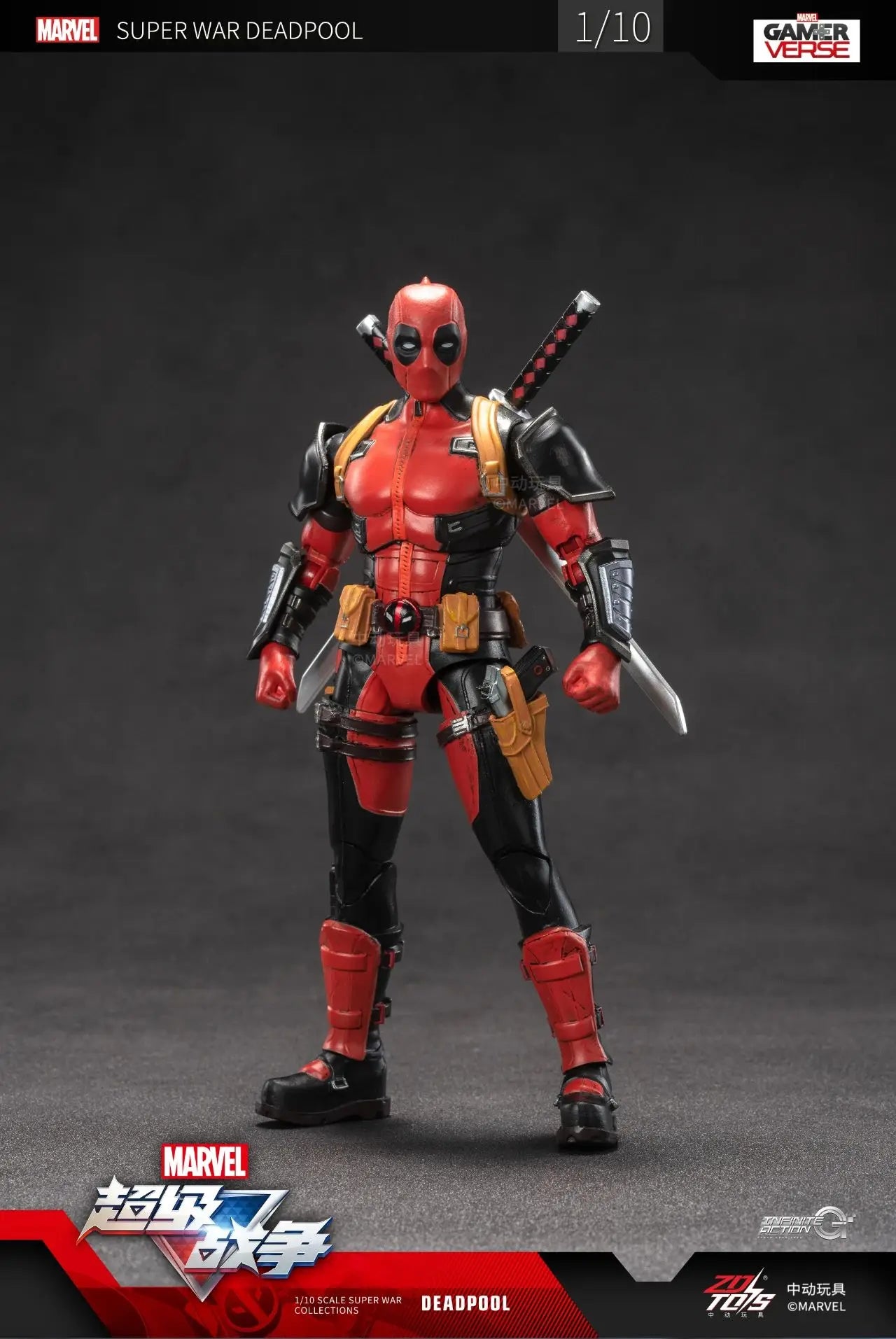 ZD Toys - Deadpool & Wolverine Action figures - Deadpool Boxed Wolverine Collection Adult Action Figures