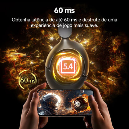 Fone de ouvido sem fio QCY H3 Pro ANC - Bluetooth 5.4