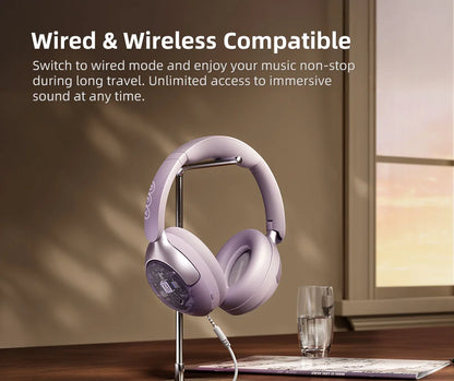 Fone de ouvido sem fio QCY H3 Pro ANC - Bluetooth 5.4