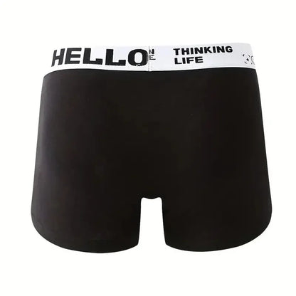10 Peças Cueca Boxer Masculina – Moda, Conforto e Alta Elasticidade | Tecido Macio e Respirável