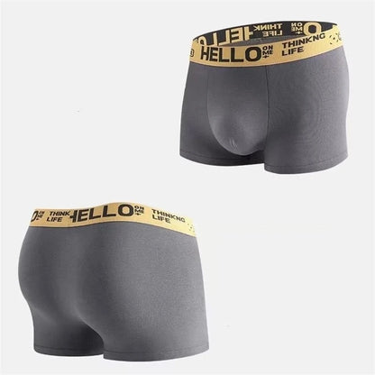 10 Peças Cueca Boxer Masculina – Moda, Conforto e Alta Elasticidade | Tecido Macio e Respirável