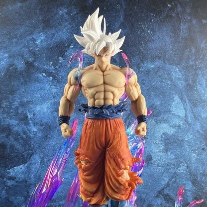 Dragon Ball Anime Figure 25cm Son Goku Ultra Instinct Super Saiyan Figure  Toy Gift