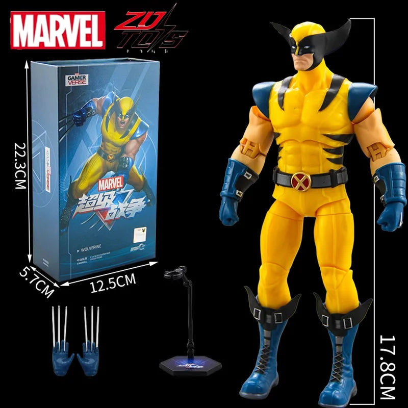 ZD Toys - Deadpool & Wolverine Action figures - Deadpool Boxed Wolverine Collection Adult Action Figures