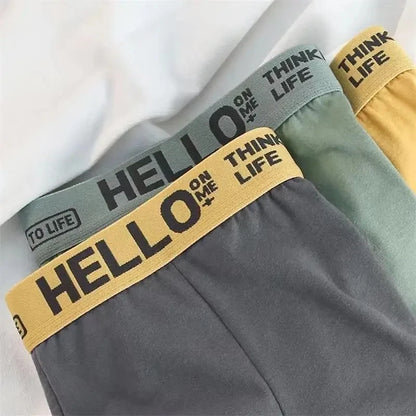 10 Peças Cueca Boxer Masculina – Moda, Conforto e Alta Elasticidade | Tecido Macio e Respirável