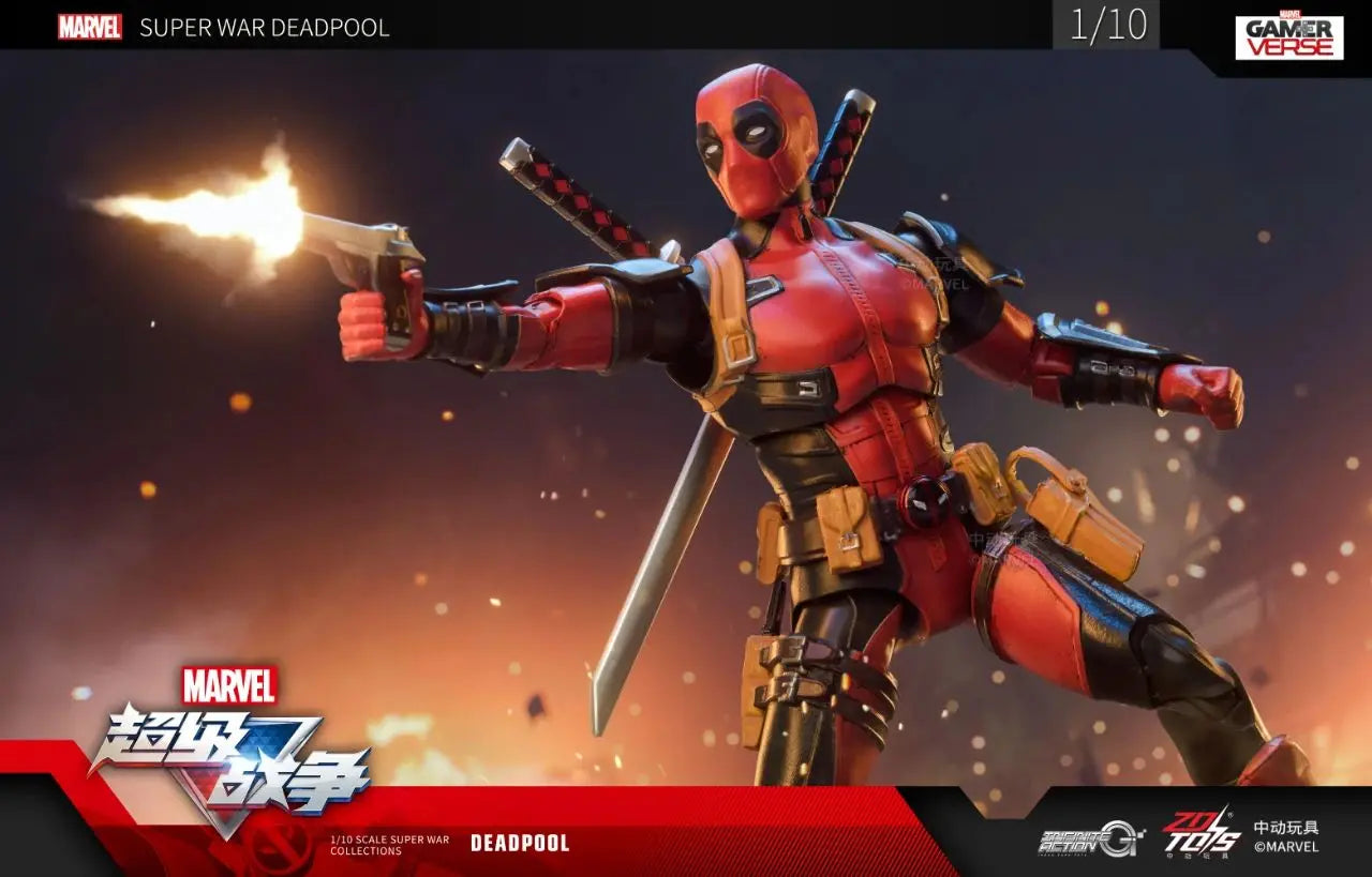 ZD Toys - Deadpool & Wolverine Action figures - Deadpool Boxed Wolverine Collection Adult Action Figures