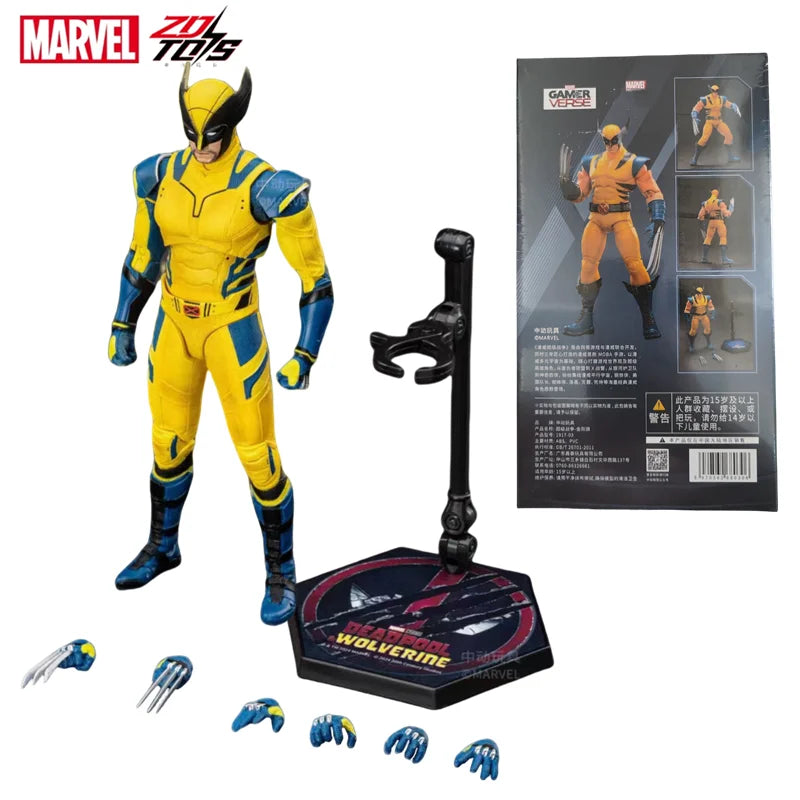 ZD Toys - Deadpool & Wolverine Action figures - Deadpool Boxed Wolverine Collection Adult Action Figures