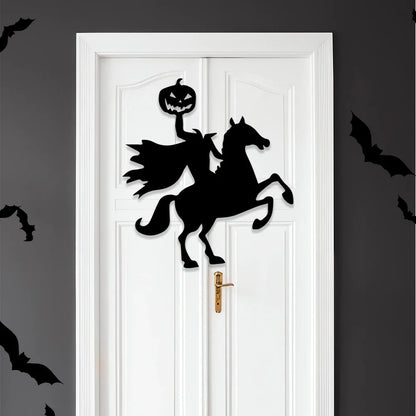 Adesivos decorativos de Halloween para portas, janelas, mãos de esqueleto, abóboras, faça você mesmo, diabo, chapéu de bruxa, adesivos de vidro para janelas, fantasmas.